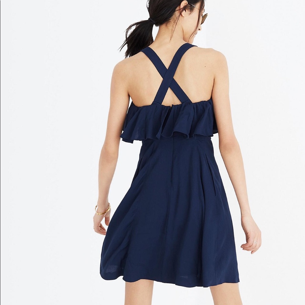 Madewell Apron Ruffle Dress - Picture 7 of 7
